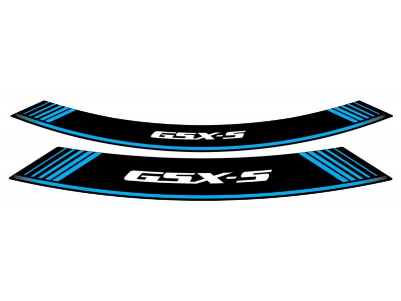 Rim strip PUIG GSXS 9442A Albastru set of 8 rim strips