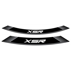 Rim strip PUIG XSR 9985P argintiu set of 8 rim strips Rim strip PUIG XSR 9985P argintiu set of 8 rim strips