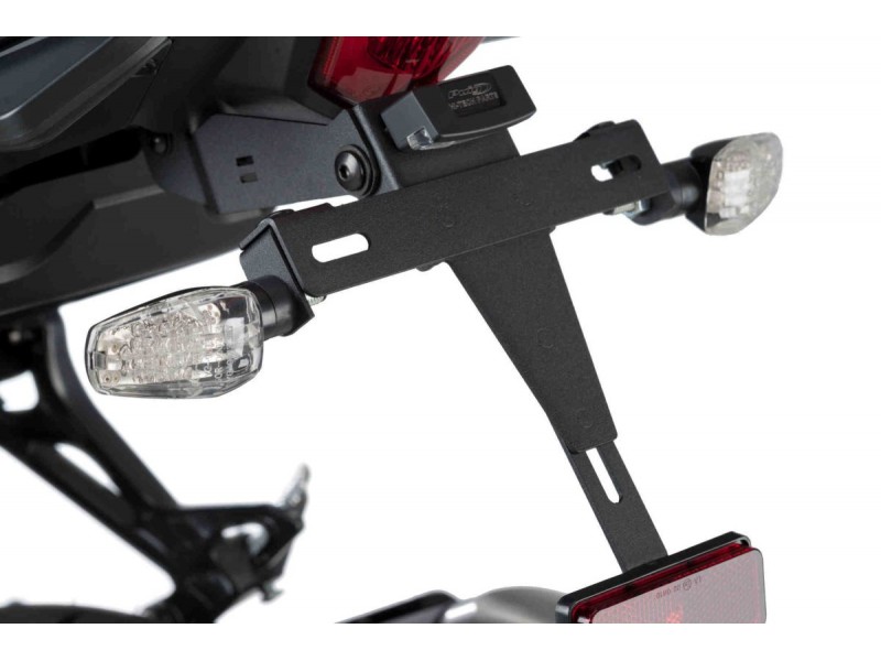 Turn signals PUIG ZAFIRO 2585W transparent short, homologated