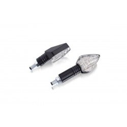 Turn signals PUIG FLECHA 4174W transparent long, homologated Turn signals PUIG FLECHA 4174W transparent long, homologated