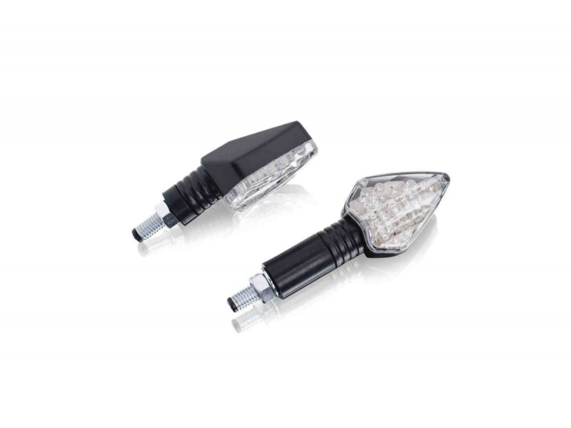 Turn signals PUIG FLECHA 4174W transparent long, homologated