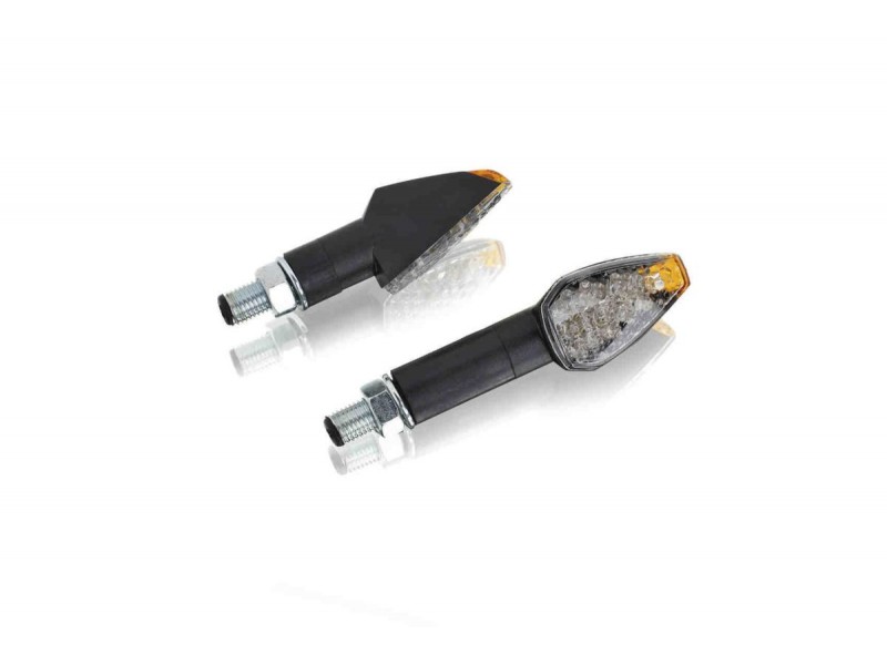 Turn signals PUIG PEAK 4491N Negru short, homologated Turn signals PUIG PEAK 4491N Negru short, homologated