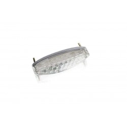 Brake rear light PUIG SMILE (110 x 25 mm) 1359W clear lens with license light Brake rear light PUIG SMILE (110 x 25 mm) 1359W clear lens with license light