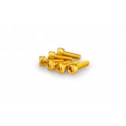 Screws PUIG ANODIZED 0146G galben M5 x 15mm (6pcs) Screws PUIG ANODIZED 0146G galben M5 x 15mm (6pcs)