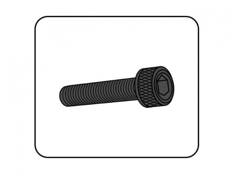 Screws PUIG ANODIZED 0146R Rosu M5 x 15mm (6pcs) Screws PUIG ANODIZED 0146R Rosu M5 x 15mm (6pcs)