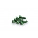 Screws PUIG ANODIZED 0146V verde M5 x 15mm (6pcs)