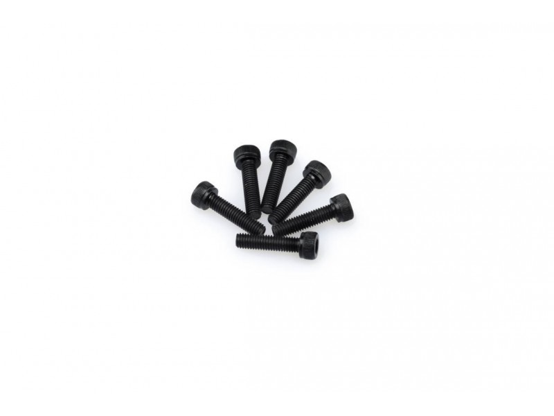Screws PUIG ANODIZED 0147N Negru M5 x 20mm (6pcs)