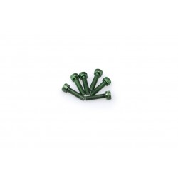 Screws PUIG ANODIZED 0147V verde M5 x 20mm (6pcs) Screws PUIG ANODIZED 0147V verde M5 x 20mm (6pcs)