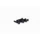 Screws PUIG ANODIZED 0185N Negru M5 x 25mm (6pcs)
