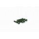 Screws PUIG ANODIZED 0185V verde M5 x 25mm (6pcs)