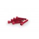 Screws PUIG ANODIZED 0258R Rosu M6 x 30mm (6pcs) Screws PUIG ANODIZED 0258R Rosu M6 x 30mm (6pcs)