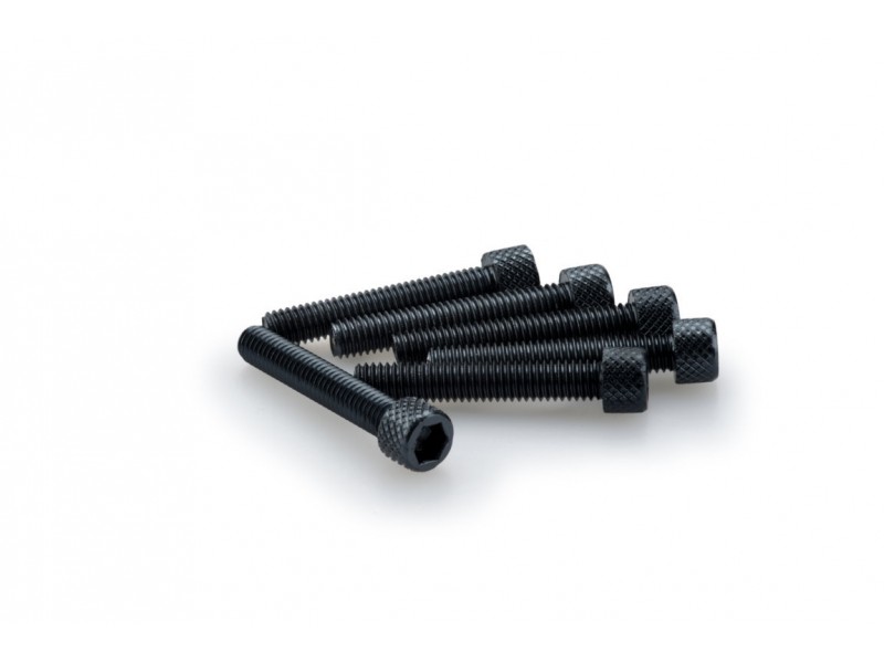 Screws PUIG ANODIZED 0346N Negru M6 x 35mm (6pcs)
