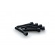 Screws PUIG ANODIZED 0346N Negru M6 x 35mm (6pcs)