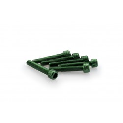 Screws PUIG ANODIZED 0346V verde M6 x 35mm (6pcs) Screws PUIG ANODIZED 0346V verde M6 x 35mm (6pcs)