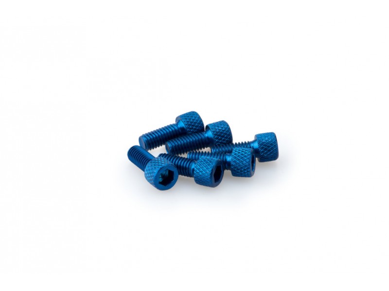 Screws PUIG ANODIZED 0363A Albastru M6 x 15mm (6pcs) Screws PUIG ANODIZED 0363A Albastru M6 x 15mm (6pcs)