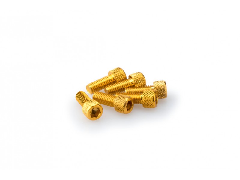 Screws PUIG ANODIZED 0363G galben M6 x 15mm (6pcs)
