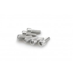 Screws PUIG ANODIZED 0363P argintiu M6 x 15mm (6pcs) Screws PUIG ANODIZED 0363P argintiu M6 x 15mm (6pcs)