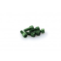 Screws PUIG ANODIZED 0363V verde M6 x 15mm (6pcs) Screws PUIG ANODIZED 0363V verde M6 x 15mm (6pcs)