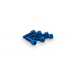 Screws PUIG ANODIZED 0364A Albastru M6 x 20mm (6pcs) Screws PUIG ANODIZED 0364A Albastru M6 x 20mm (6pcs)