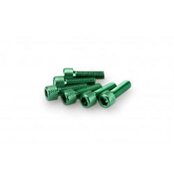 Screws PUIG ANODIZED 0364V verde M6 x 20mm (6pcs) Screws PUIG ANODIZED 0364V verde M6 x 20mm (6pcs)