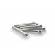 Screws PUIG ANODIZED 0370P argintiu M6 x 45mm (6pcs) Screws PUIG ANODIZED 0370P argintiu M6 x 45mm (6pcs)