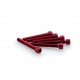 Screws PUIG ANODIZED 0370R Rosu M6 x 45mm (6pcs)