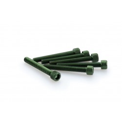 Screws PUIG ANODIZED 0370V verde M6 x 45mm (6pcs) Screws PUIG ANODIZED 0370V verde M6 x 45mm (6pcs)