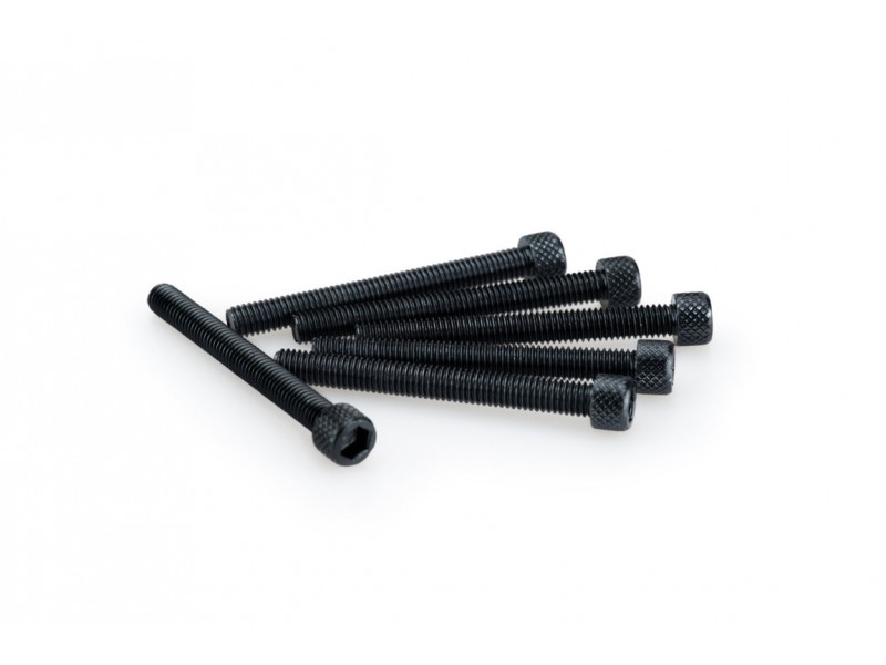 Screws PUIG ANODIZED 0446N Negru M6 x 55mm (6pcs) Screws PUIG ANODIZED 0446N Negru M6 x 55mm (6pcs)