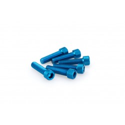 Screws PUIG ANODIZED 0473A Albastru M8 x 30mm (6pcs) Screws PUIG ANODIZED 0473A Albastru M8 x 30mm (6pcs)