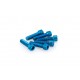 Screws PUIG ANODIZED 0473A Albastru M8 x 30mm (6pcs) Screws PUIG ANODIZED 0473A Albastru M8 x 30mm (6pcs)