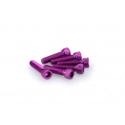 Screws PUIG ANODIZED 0473L violet M8 x 30mm (6pcs) Screws PUIG ANODIZED 0473L violet M8 x 30mm (6pcs)