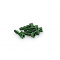 Screws PUIG ANODIZED 0473V verde M8 x 30mm (6pcs) Screws PUIG ANODIZED 0473V verde M8 x 30mm (6pcs)