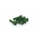 Screws PUIG ANODIZED 0473V verde M8 x 30mm (6pcs) Screws PUIG ANODIZED 0473V verde M8 x 30mm (6pcs)