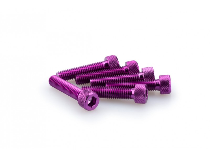 Screws PUIG ANODIZED 0500L violet M8 x 35mm (6pcs)