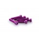 Screws PUIG ANODIZED 0500L violet M8 x 35mm (6pcs)
