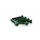 Screws PUIG ANODIZED 0500V verde M8 x 35mm (6pcs) Screws PUIG ANODIZED 0500V verde M8 x 35mm (6pcs)