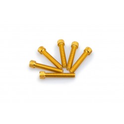 Screws PUIG ANODIZED 0516G galben M8 x 45mm (6pcs) Screws PUIG ANODIZED 0516G galben M8 x 45mm (6pcs)