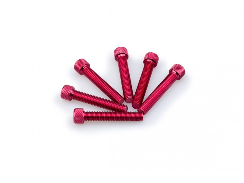 Screws PUIG ANODIZED 0516R Rosu M8 x 45mm (6pcs)
