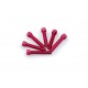 Screws PUIG ANODIZED 0516R Rosu M8 x 45mm (6pcs)