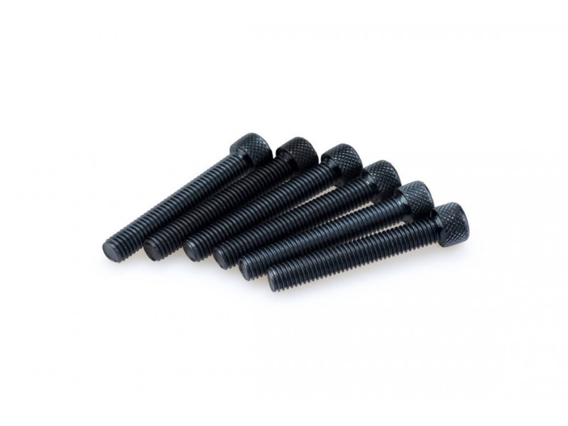Screws PUIG ANODIZED 0524N Negru M8 x 50mm (6pcs) Screws PUIG ANODIZED 0524N Negru M8 x 50mm (6pcs)