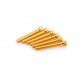Screws PUIG ANODIZED 0540G galben M8 x 55mm (6pcs) Screws PUIG ANODIZED 0540G galben M8 x 55mm (6pcs)