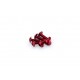 Screws PUIG ANODIZED 0543R Rosu M5 x 15mm (6pcs)