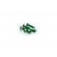 Screws PUIG ANODIZED 0543V verde M5 x 15mm (6pcs)
