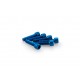 Screws PUIG ANODIZED 0544A Albastru M6 x 25mm (6pcs)