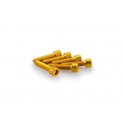 Screws PUIG ANODIZED 0544G galben M6 x 25mm (6pcs) Screws PUIG ANODIZED 0544G galben M6 x 25mm (6pcs)