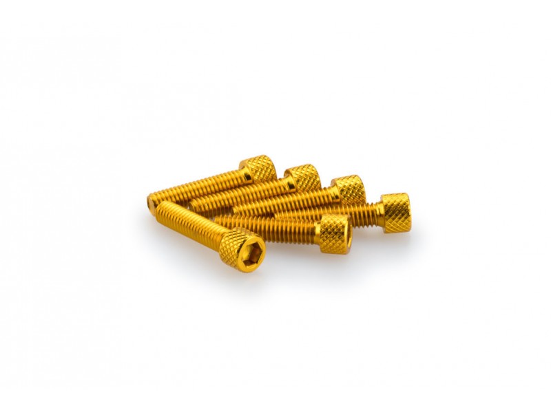 Screws PUIG ANODIZED 0544G galben M6 x 25mm (6pcs)