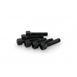 Screws PUIG ANODIZED 0544N Negru M6 x 25mm (6pcs) Screws PUIG ANODIZED 0544N Negru M6 x 25mm (6pcs)