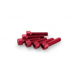 Screws PUIG ANODIZED 0544R Rosu M6 x 25mm (6pcs) Screws PUIG ANODIZED 0544R Rosu M6 x 25mm (6pcs)