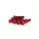 Screws PUIG ANODIZED 0544R Rosu M6 x 25mm (6pcs) Screws PUIG ANODIZED 0544R Rosu M6 x 25mm (6pcs)