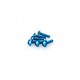 Screws PUIG ANODIZED 0550A Albastru M5 x 20mm (6pcs) Screws PUIG ANODIZED 0550A Albastru M5 x 20mm (6pcs)